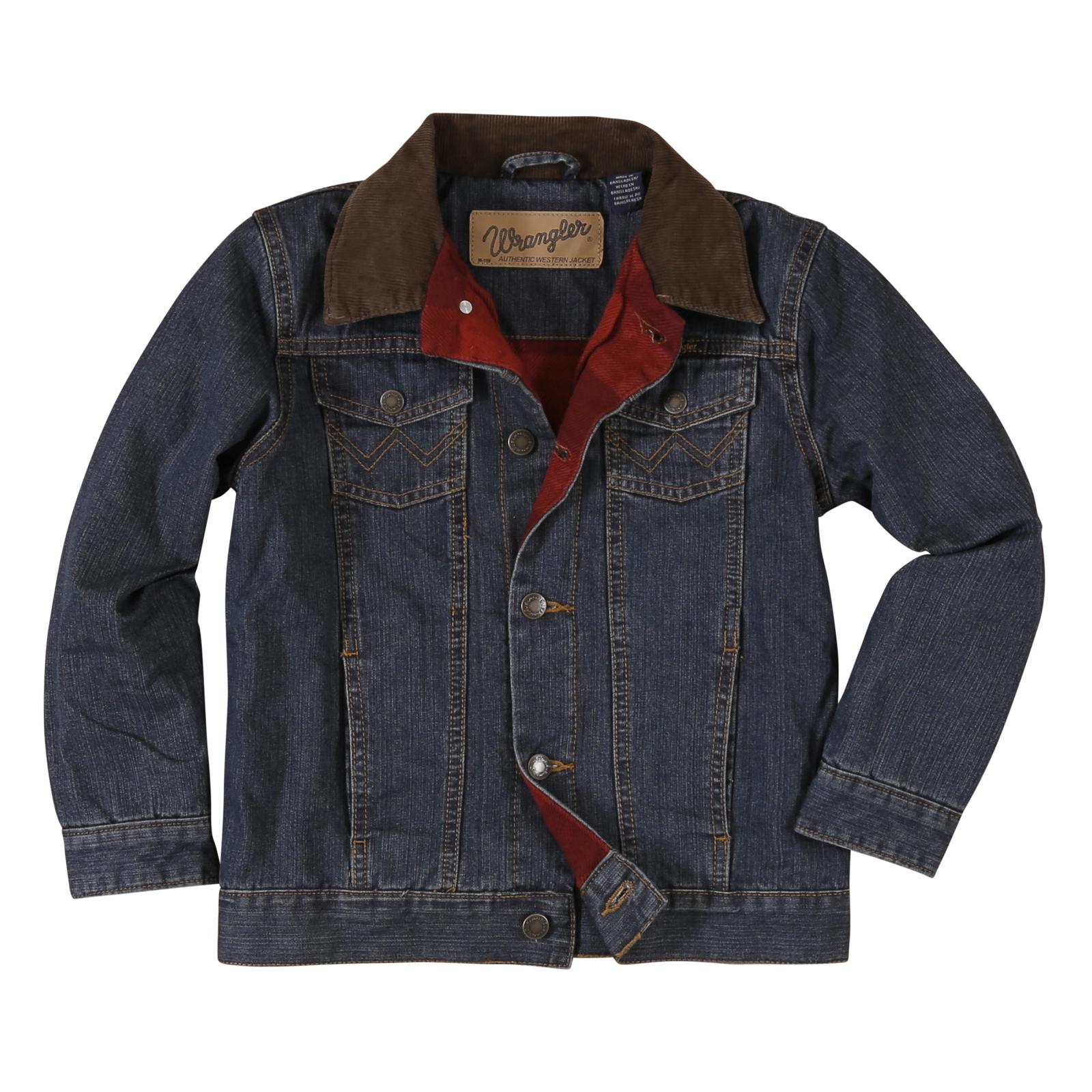 Wrangler Boy's Denim Blanket Lined Jacket STYLE 84265RT