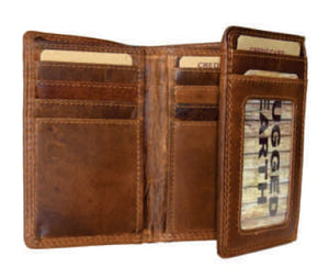 Rugged Earth Leather Wallet STYLE 990006