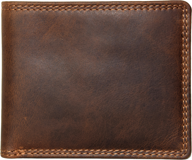 Rugged Earth Bifold Leather Wallet STYLE 990010