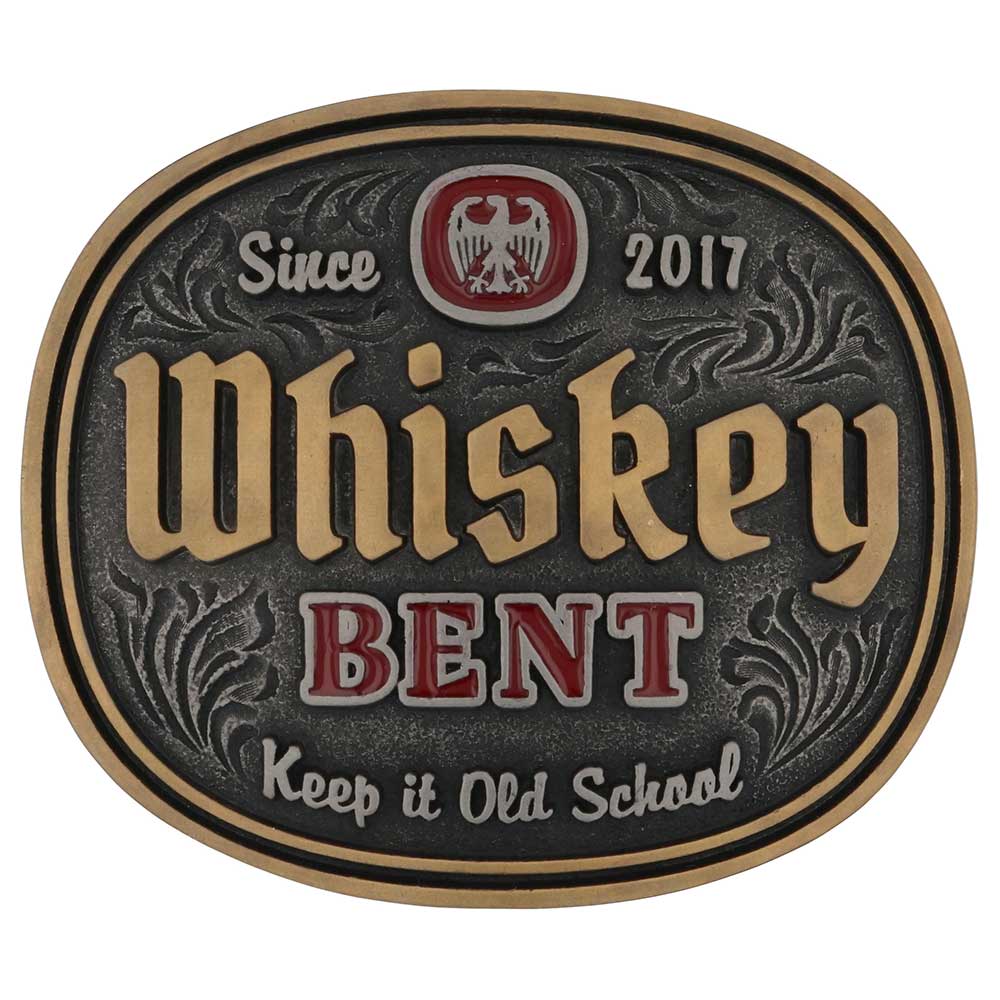 Montana Silversmiths Whiskey Bent Buckle STYLE A1018WR