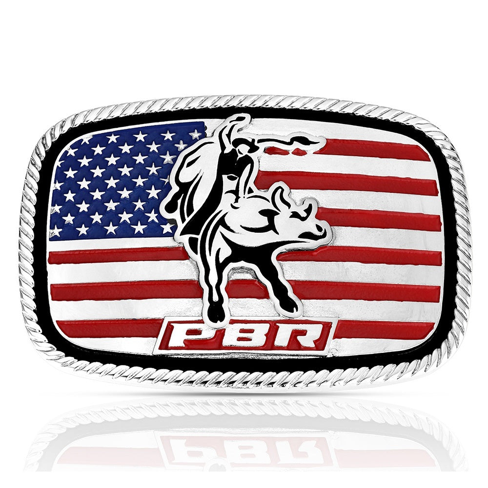 Montana Silversmiths Bull Riding PBR Buckle STYLE A1090PBR
