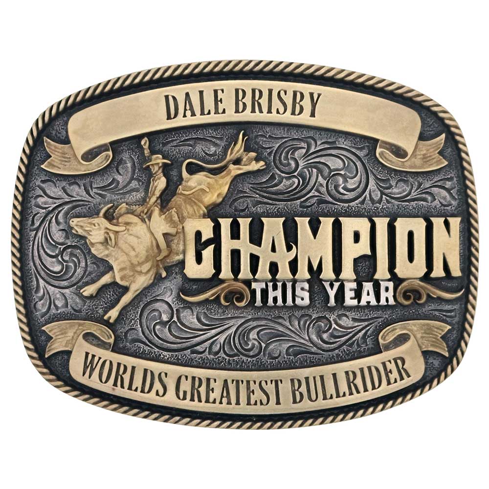 Montana Silversmiths Attitude Champion Dale Brisby Buckle STYLE A980DB