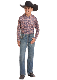 Rock & Roll Denim Boy's Boot Cut Jeans STYLE BB0BD09837
