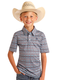 Rock & Roll Boy's Short Sleeve Polo Shirt STYLE BB51T05995