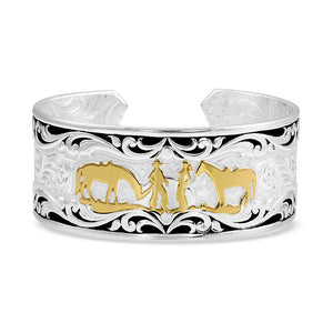 Montana Silversmiths Cuff Bracelet STYLE BC4437YG