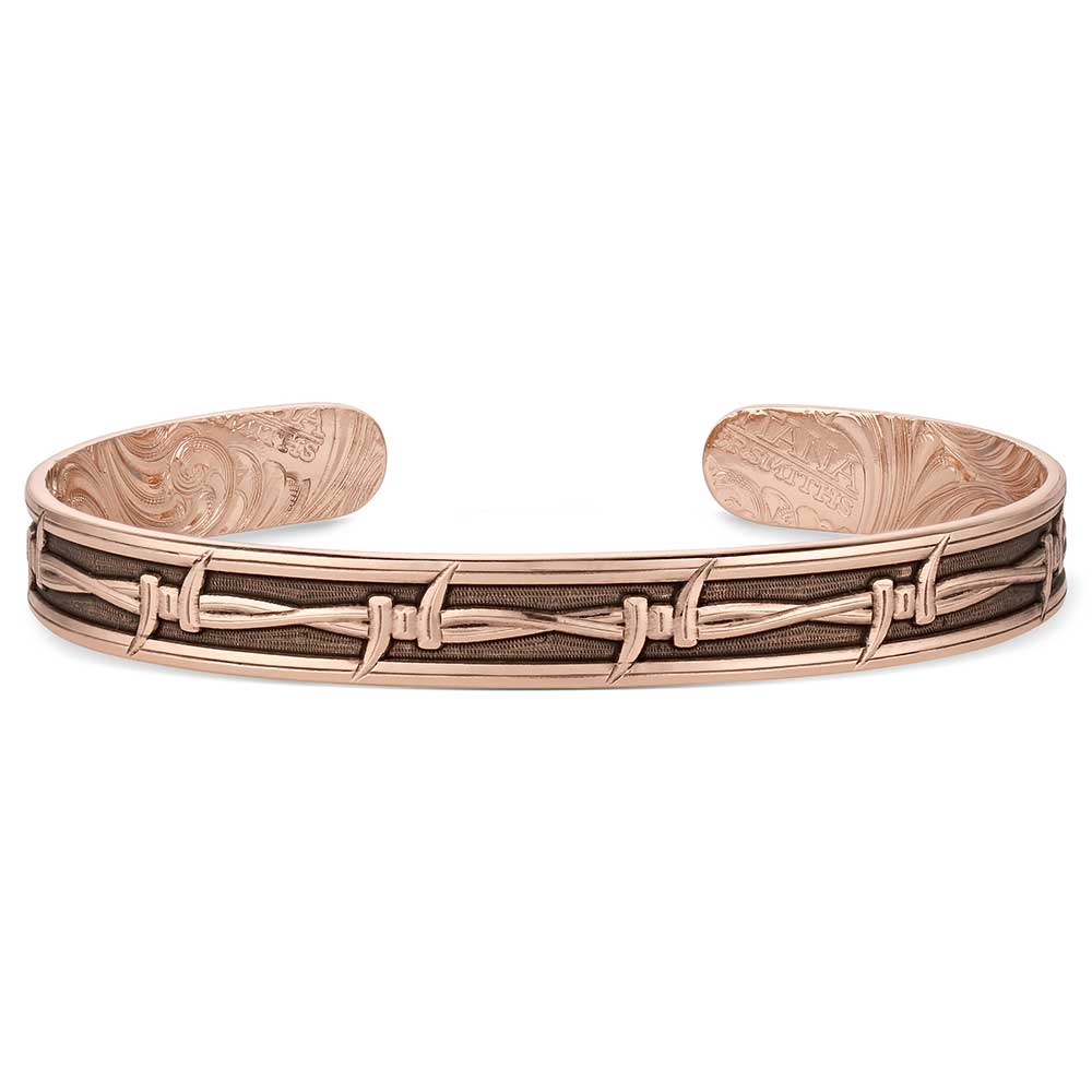 Montana Silversmiths Riding Fences Bracelet STYLE BC6278RG