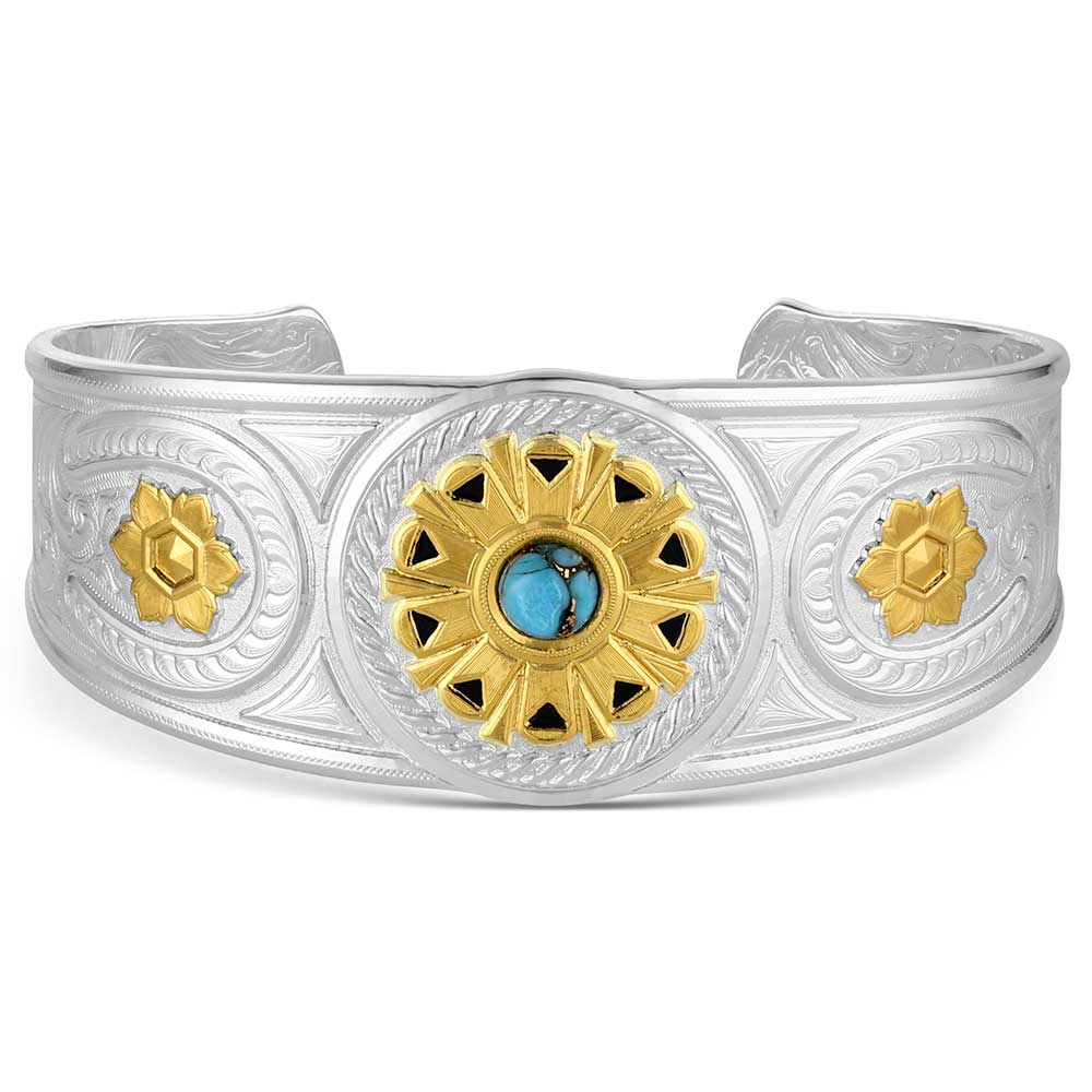 Montana Silversmiths Turquoise Cuff Bracelet STYLE BC6511G