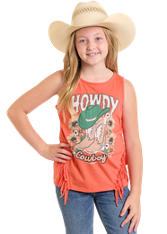 Panhandle Slim Girl's Sleeveless Top STYLE BG20T06769