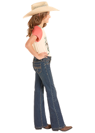 Rock & Roll Denim Girl's Boot Cut Jean STYLE BG4MD09075