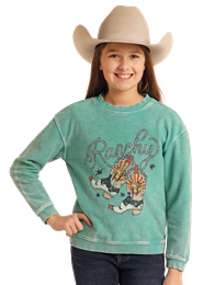 Panhandle Slim Girl's Pullover STYLE BG91T05450