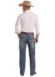 Rock & Roll Denim Men's Double Barrel Jean STYLE BM0SD09797