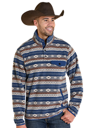 Rock & Roll Denim Men's Fleece Pullover STYLE BM91T07719