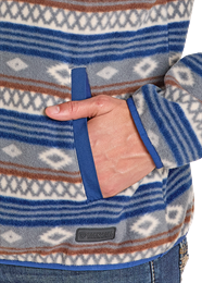 Rock & Roll Denim Men's Fleece Pullover STYLE BM91T07719