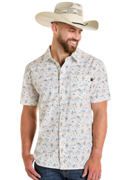 Rock & Roll Denim Men's Short Sleeve Shirt STYLE BMB3S06435