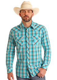 Rock & Roll Denim Men's Long Sleeve Shirt STYLE BMN2S05857