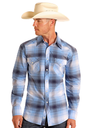 Rock & Roll Denim Men's Long Sleeve Shirt STYLE BMN2S05852