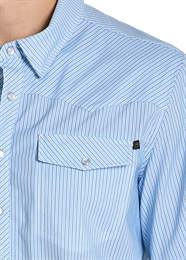 Rock & Roll Denim Men's Long Sleeve Shirt STYLE BMN2S08379