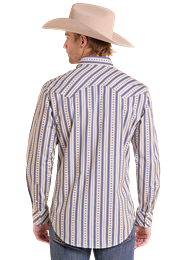 Rock & Roll Denim Men's Long Sleeve Shirt STYLE BMN2S10103