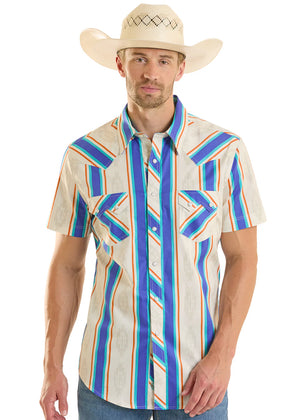 Rock & Roll Men's Short Sleeve Shirt STYLE BMN3S08657