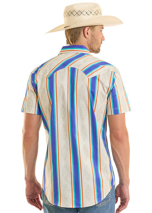 Rock & Roll Men's Short Sleeve Shirt STYLE BMN3S08657