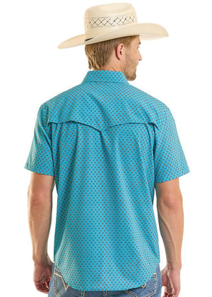 Rock & Roll Men's Short Sleeve Shirt STYLE BMN3S08795