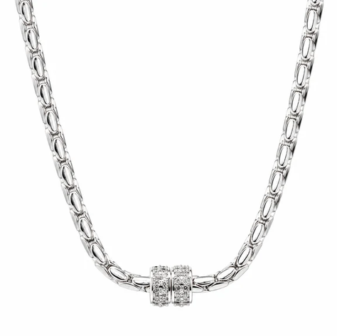 Kelly Herd Brass Barrel Necklace STYLE BN14475-02
