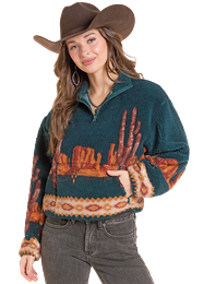 Rock & Roll Denim Women's Sherpa Jacket STYLE BW91C09995