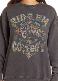 Rock & Roll Denim Women's Pullover STYLE BW91T05419