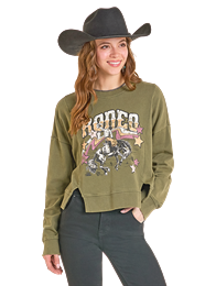 Rock & Roll Denim Women's Pullover STYLE BW91T07323
