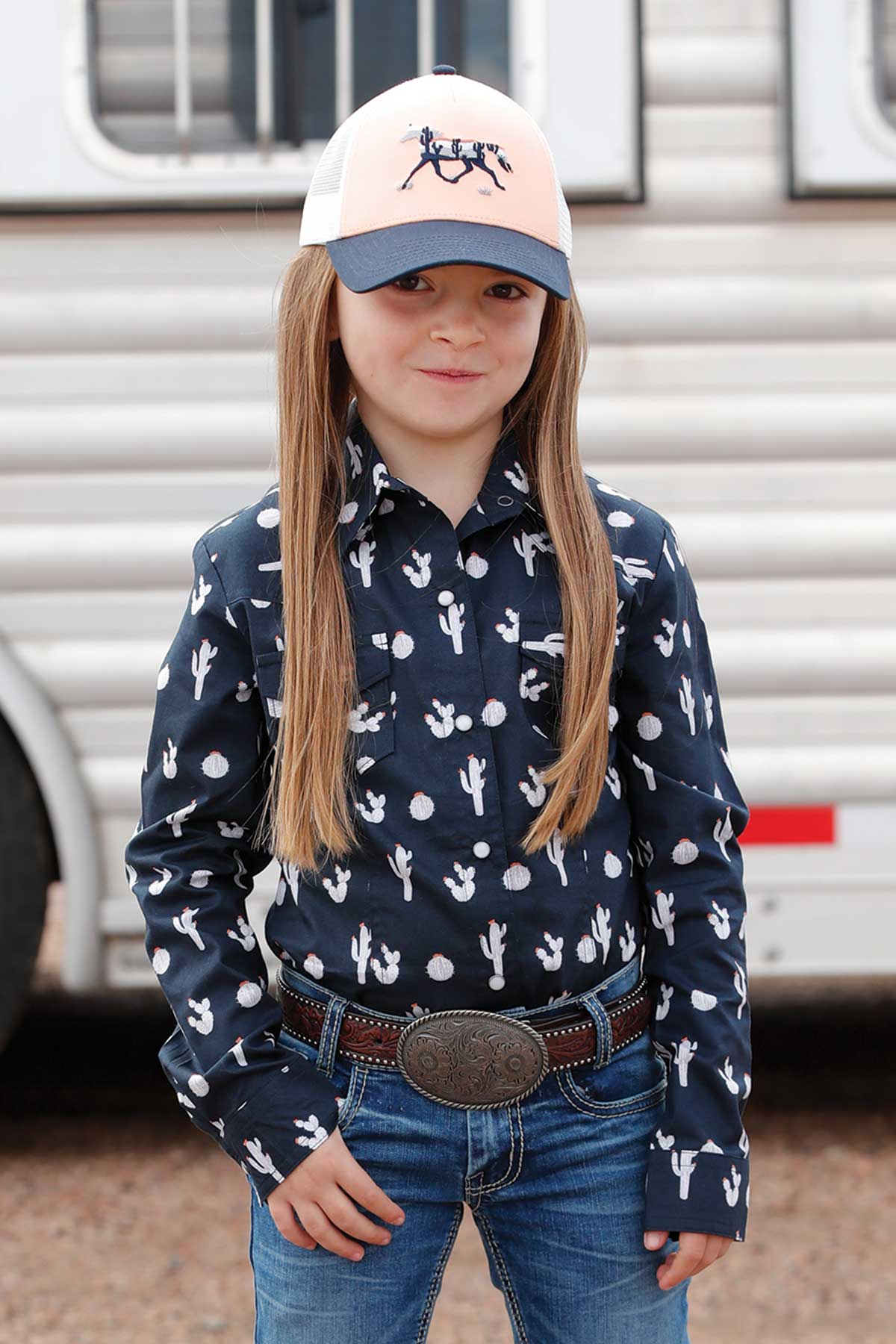 Cruel Denim Girl's Long Sleeve Shirt STYLE CTW3230050