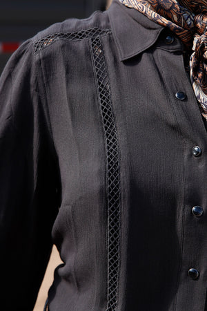 Cinch Women's Long Sleeve Blouse STYLE CTW7456001