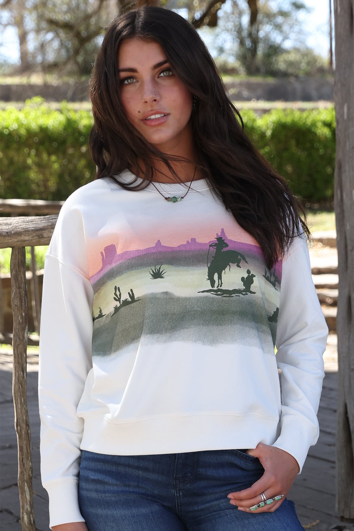 Cruel Girl Denim Women's Sweatshirt STYLE CWK7502002