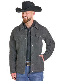 Panhandle Slim Men's Herringbone Bonded Jacket  STYLE DM92C07125