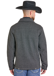 Panhandle Slim Men's Herringbone Bonded Jacket  STYLE DM92C07125