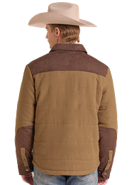 Panhandle Slim Men's Suede Trim Jacket STYLE DM92C09241