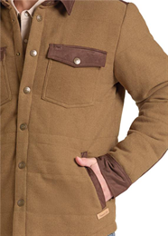 Panhandle Slim Men's Suede Trim Jacket STYLE DM92C09241