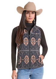 Panhandle Slim Women's Reversible Vest STYLE DW98C09309