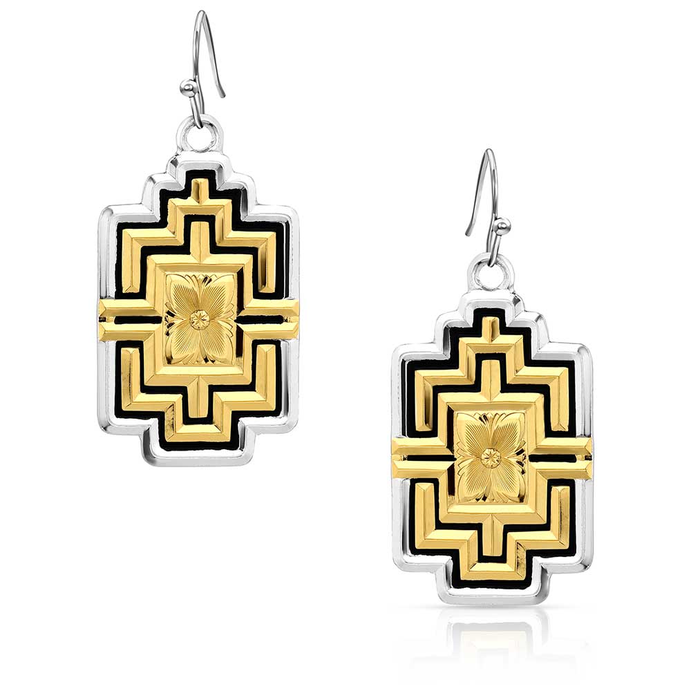 Montana Silversmiths Geometric Earrings STYLE ER5986