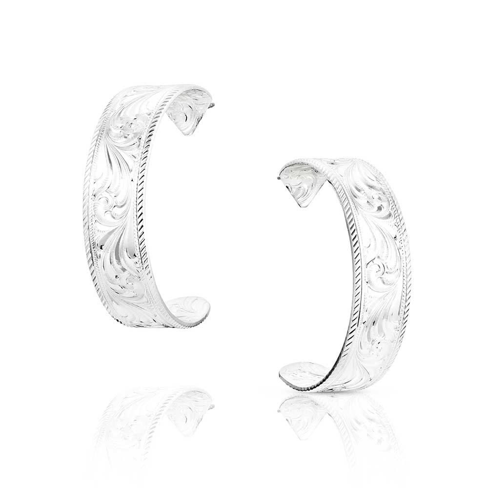 Montana Silversmiths Hoop Earrings STYLE ER6063