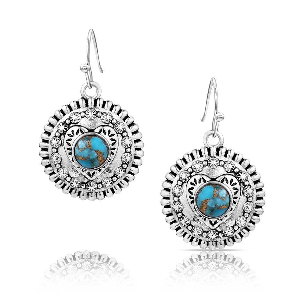 Montana Silversmiths Turquoise Earrings STYLE ER6192