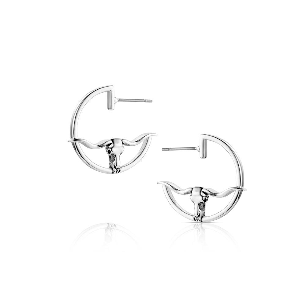 Montana Silversmiths Longhorn Earrings STYLE ER6531