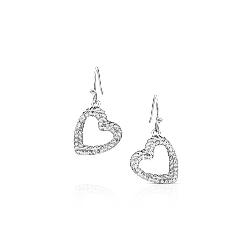 Montana Silversmiths Heart Earrings STYLE ER6543