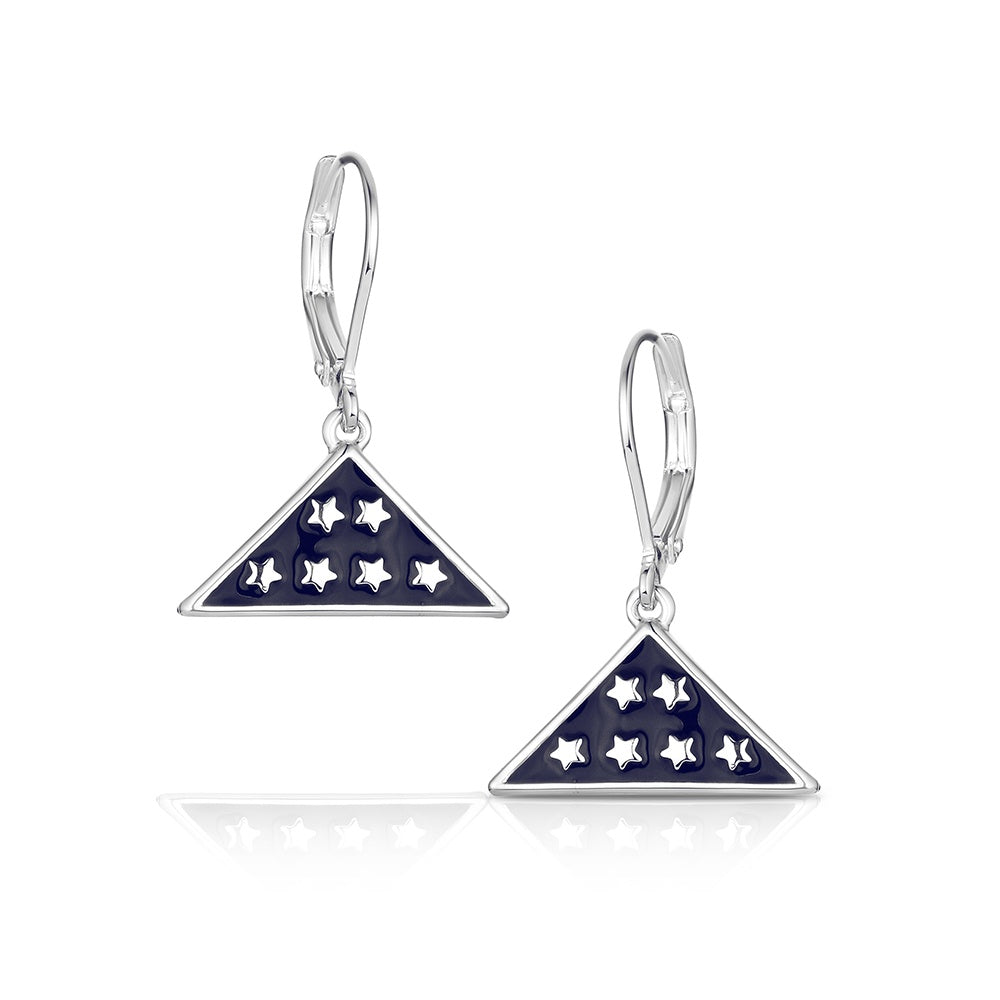 Montana Silversmiths Folds of Honor Remembrance Earrings STYLE FOHER5