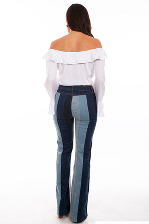 Scully Women's Flare Denim Jean STYLE HC689-DEN