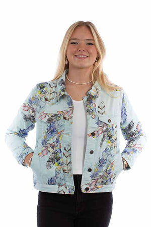 Honey Creek Women's Denim Jacket STYLE HC960LBL