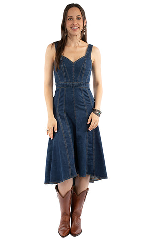 Scully Women's Denim Dress STYLE HC979-BLU