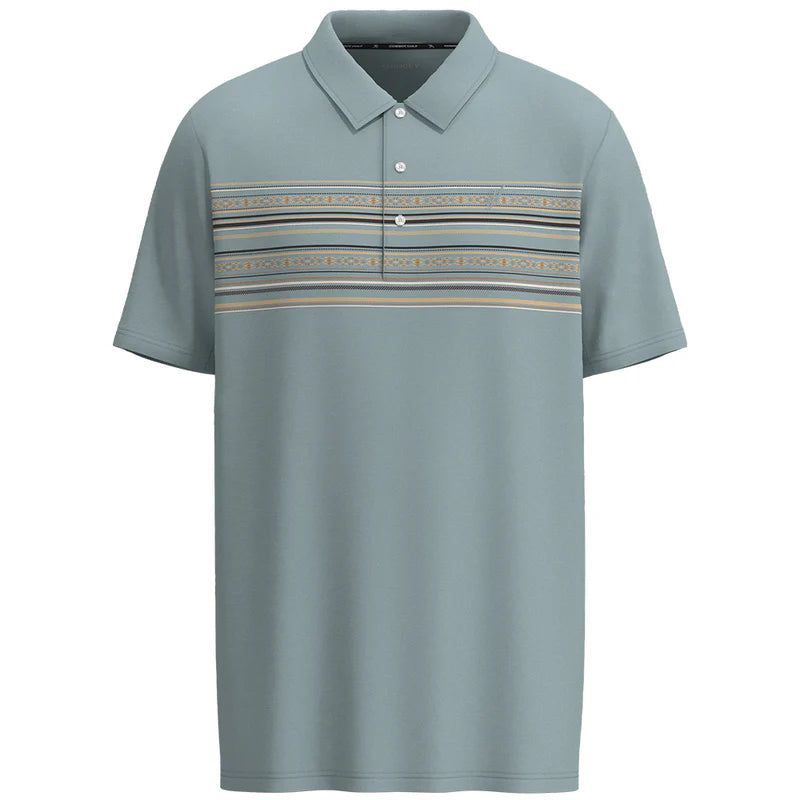 Hooey Men's Short Sleeve Polo Shirt STYLE HP2601LTBL