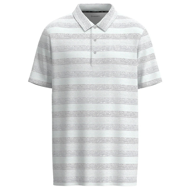 Hooey Men's Short Sleeve Polo Shirt STYLE HP2601WHST