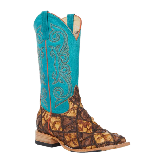 Horse Power Men's  Big Bass Patchwork Boot STYLE HP8052