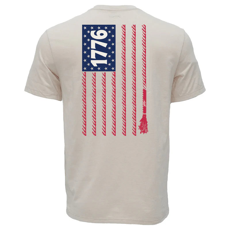 Hooey Men's 1776 Short Sleeve T-Shirt STYLE HT2671CR